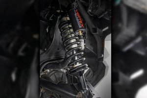 Can-Am Defender DPS HD9 Coilover Suspension Kit - Front - Rough Country - Adjustable - '22-'23 Can-Am Defender DPS HD9 Coilover Suspension Kit - Front - Rough Country - Adjustable - '22-'23